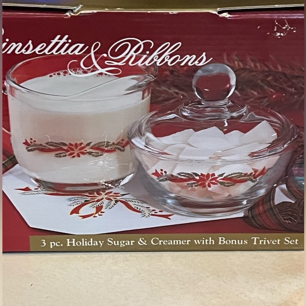 Cream and Sugar set
